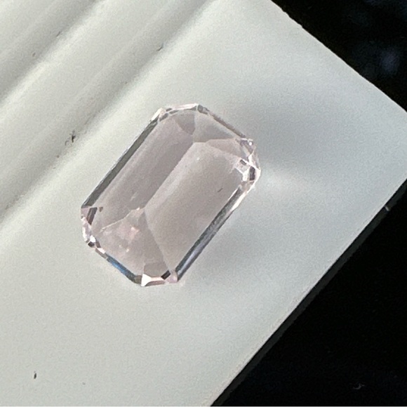 Natural Pink Color Kunzite 3.90 Ct Kunzite Ring Size - Picture 13 of 16